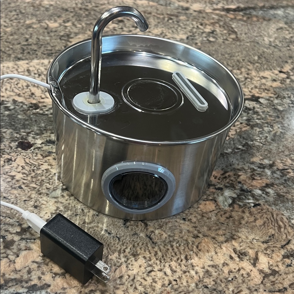 Stainless Steel Cat Waterer